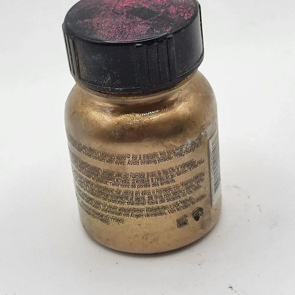 Mehron Gold Metallic Powder 1 oz
